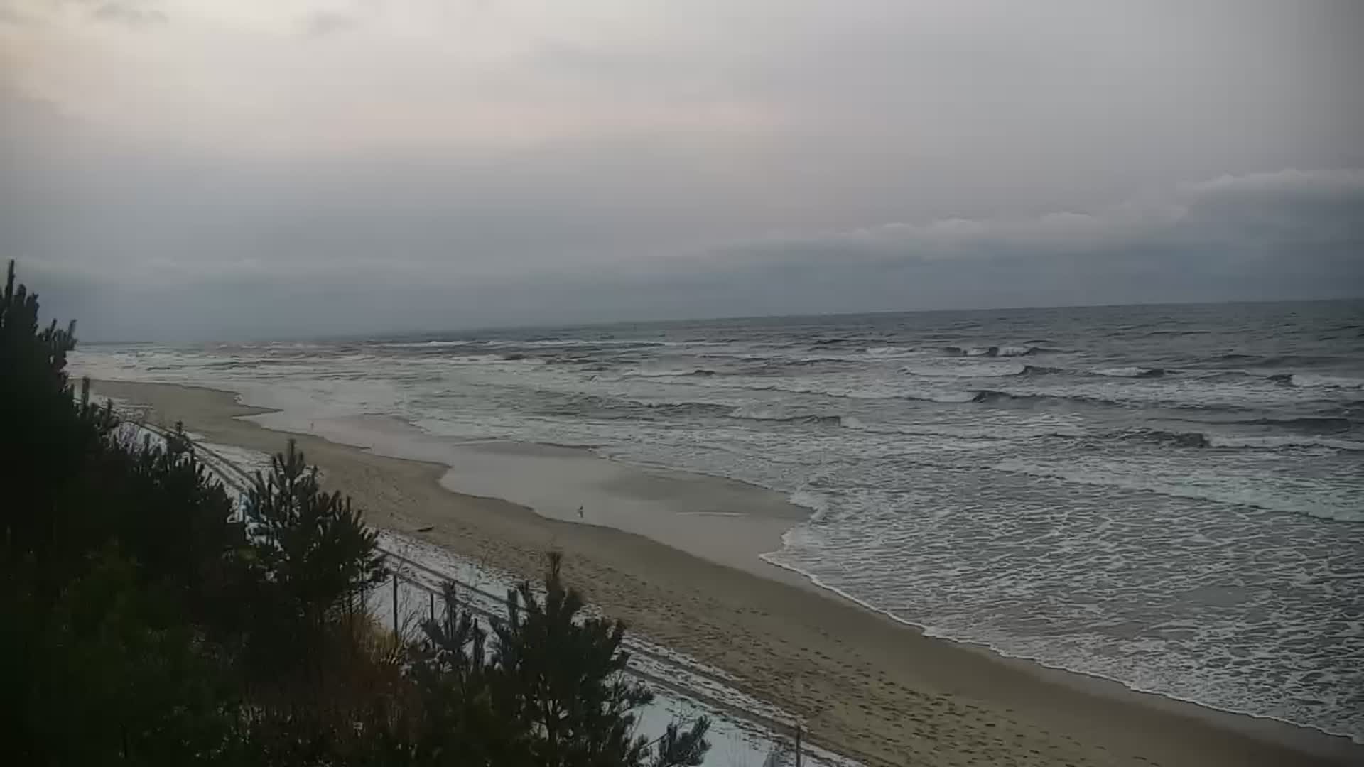 Krynica Morska KAMERA PLAŻA urokliwe zachody słońca